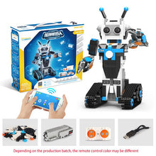 Load image into Gallery viewer, Children's science and education programmable intelligent robot dual remote education gift toy building block toy