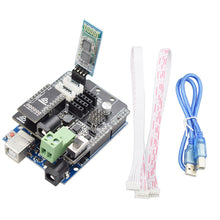 Load image into Gallery viewer, HC-06 Bluetooth APP Controller with UNO R3 for Arduino TB6612 Motor Driver Board for 2 Wheels Self-balancing Robot Car DIY STEM
