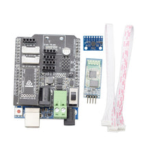 Load image into Gallery viewer, HC-06 Bluetooth APP Controller with UNO R3 for Arduino TB6612 Motor Driver Board for 2 Wheels Self-balancing Robot Car DIY STEM

