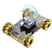 Load image into Gallery viewer, New Style Mini Arduino RC Mecanum Wheel Omni Robot Car Chassis Kit with TT Motor for Raspberry Pi Mixly Scratch Program STEM Toy
