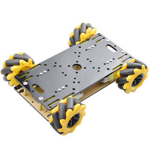 Load image into Gallery viewer, New Style Mini Arduino RC Mecanum Wheel Omni Robot Car Chassis Kit with TT Motor for Raspberry Pi Mixly Scratch Program STEM Toy
