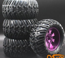 Load image into Gallery viewer, Hsp 1/10 Metal Bigfoot Tires Truck Tires Suitable For 94111 94188 94108 And Other Hpi

