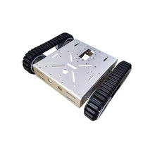 Load image into Gallery viewer, Cheapest Mobile Robot Arm with Tank Car Chassis Kit with DC Motor Servos for Arduino STM32 DIY STEM Program Toy Parts
